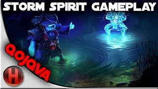 qojqva Storm Spirit Gameplay Dota 2 RMM