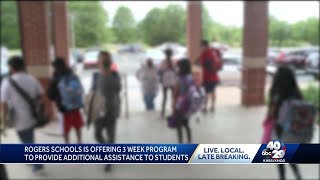 Rogers school district offers summer program to students falling behind because of pandemic