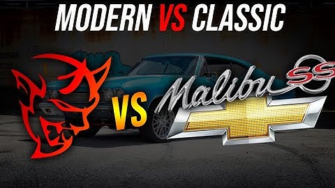 OLD VS NEW: How much faster are modern cars? | Dodge Demon vs Chevrolet Malibu SS | Demonology