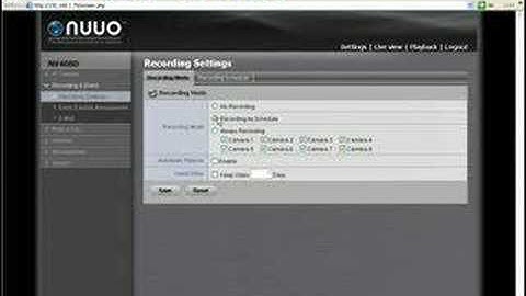 NUUO NVRmini Feature Tour