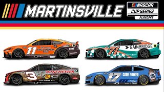 NASCAR Cup Series Paint Scheme Preview for Martinsville