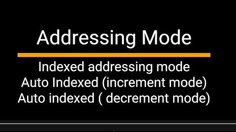 BPSC Computer Science| BPSC TRE| Addressing Mode| Indexed AM| Auto increment AM| Auto decrement AM