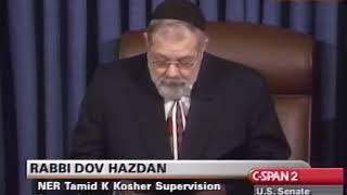 Rabbi Dov Hazdan Ner Tomid K Kosher Super Staten Island Ny Senate Guest Chaplain April 11 2002