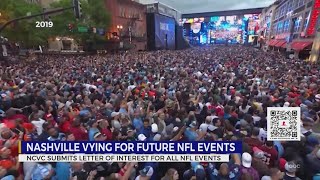 Nashville vying for future NFL events