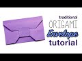 Traditional Origami Envelope Tutorial - DIY - Paper Kawaii