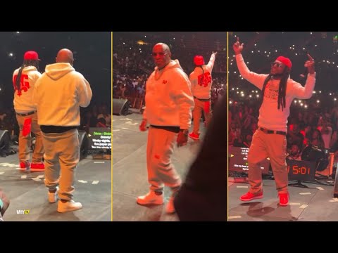 Birdman Calls Out Lil Wayne During The Cash Money/No Limit Tour Last Night ‘Son We Miss You’