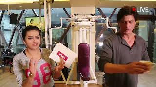 Shahrukh khan : Working out late night 2am