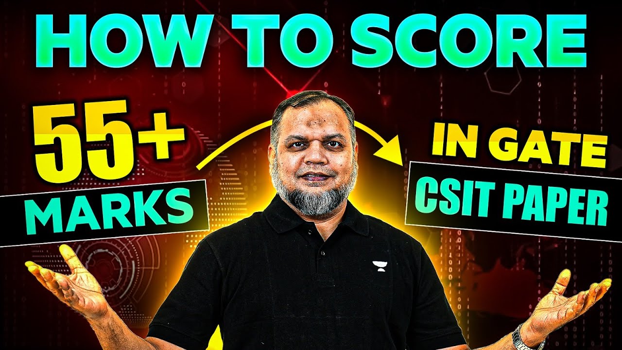 How To Get 55+ Marks In GATE 2025 By 7 Months Of Preparation? - YouTube