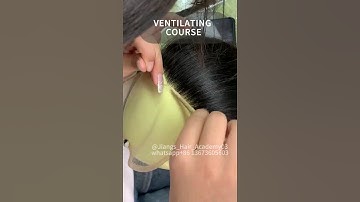 HOW-TO VENTILATE HAIR LACE CLOSURE/FRONTAL WIG USING VENTILATING NEEDLE