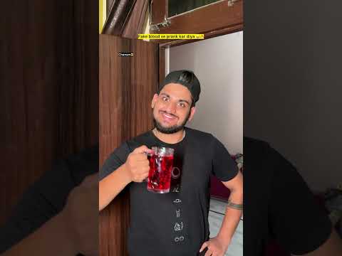 Fake blood prank be like 😂🔥| Indian family #shorts #indian #chaman #relatable #chotabhai #bachpan