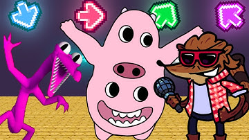 FNF Character Test | Gameplay VS Playground | Garten of Banban 4 | Pibby | FNF Mods