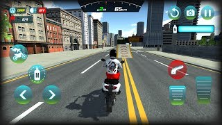 Extreme Motorcycle City Driving Moto Rider (by Brilliant Gamez) Android Gameplay [HD] screenshot 4