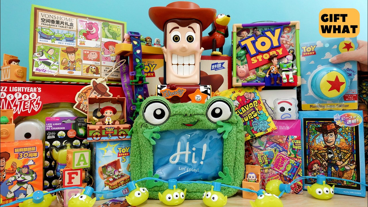 Opening Toy Story 5 Collection 【 GiftWhat 】 - YouTube