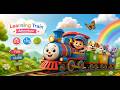 ABC Song for Kids 🚂 | ABCD Alphabet, Numbers, Colors &amp; Nursery Rhymes | Learning Videos for Toddlers