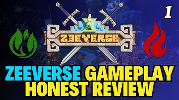 ZEEVERSE MASSIVELY MULTIPLAYER ONLINE ROLE-PLAYING GAME on RONIN TUTORIAL and HONEST REVIEW