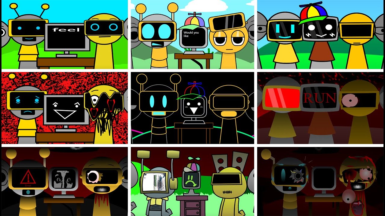 Incredibox - Sprunki but TRIO (FUN BOT, MR FUN COMPUTER, GARNOLD) in ...