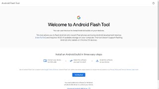 Android Flash Tool от Google сама может перепрошить ваш Android телефон screenshot 5