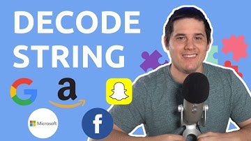 Decode String | FAANG Coding Question | Stack