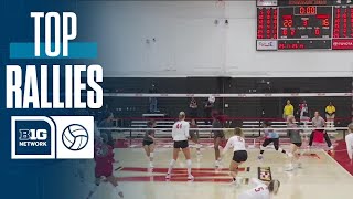 Top Rallies of the Day | Big Ten Volleyball | 09/10/2025