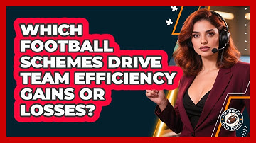 Which Football Schemes Drive Team Efficiency Gains Or Losses? - Gridiron Data Digest