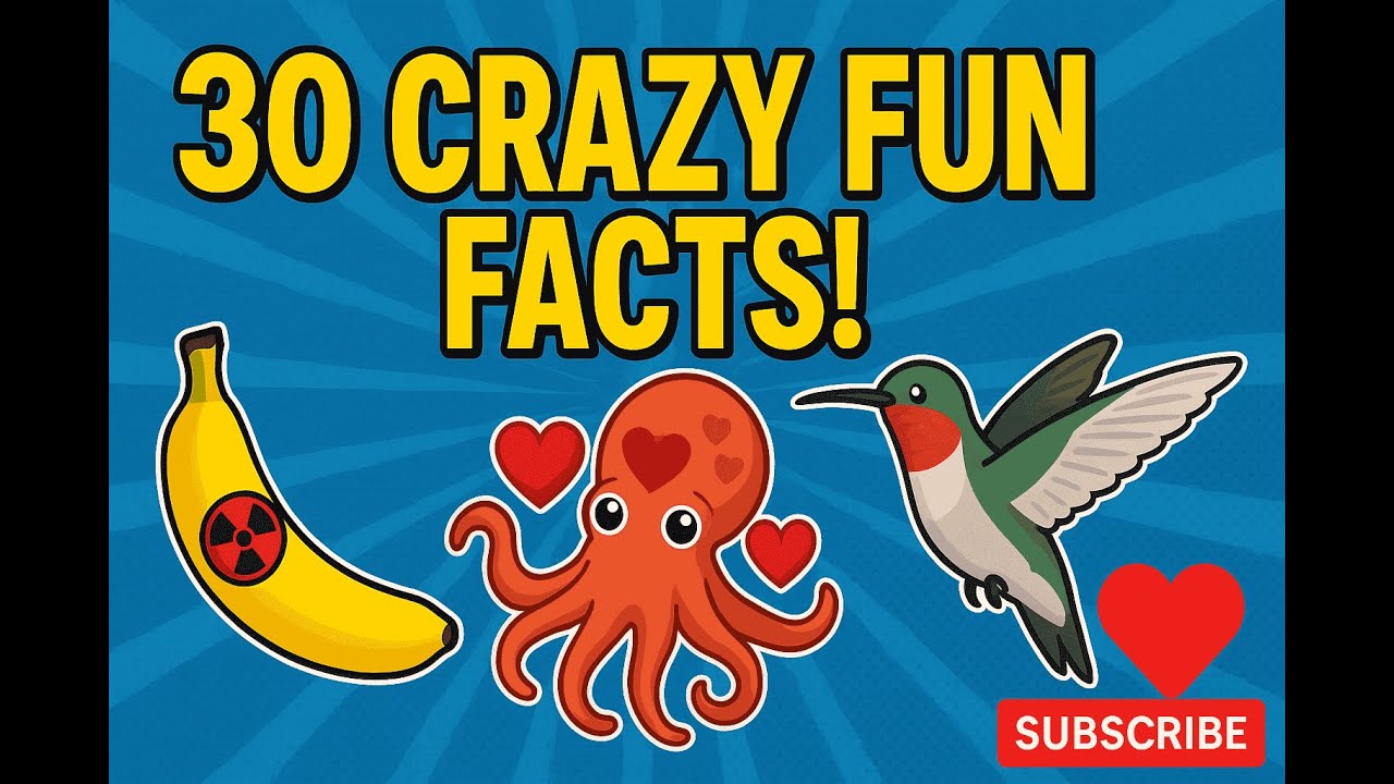 30 Crazy Fun Facts You Won’t Believe! | The Quiz Lab - YouTube
