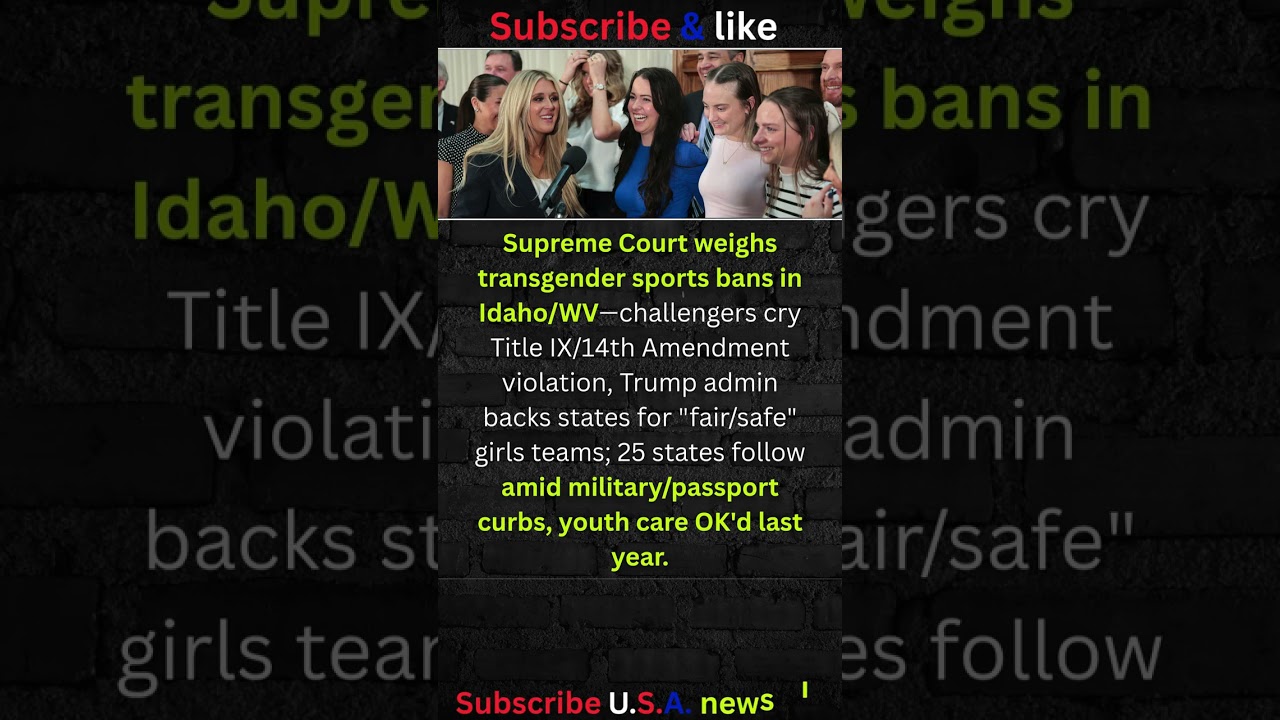 Trans Bans Reach Supreme Court? 