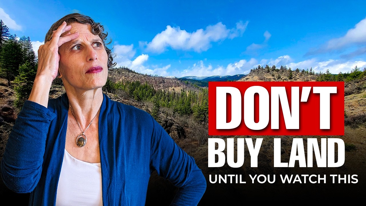 Что нужно знать перед покупкой необработанного земельного участка | Посмотрите это видео, прежде ...