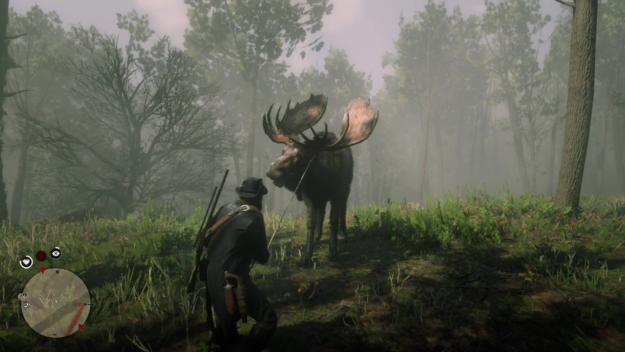 RDR2-General Arthur with some mad short yardage in Loose Moose Juice ...
