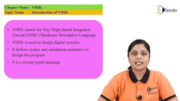 Inleiding tot VHDL | VHDL | Digitale elektronica in EXTC Engineering