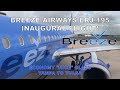 Breeze Airways Inaugural Flight ERJ-195 Trip Report (Economy) | Tampa (TPA) to Tulsa (TUL)