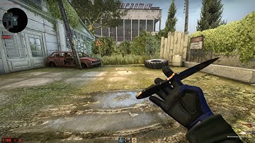 CS:GO SKELETON KNIFE CASE HARDENED MINIMAL WEAR | SKIN SHOWCASE