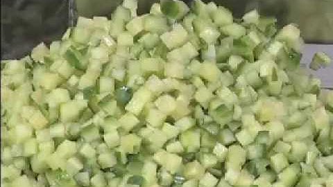 Hobart FP250 5/16" Soft Dicer Plate Dicing Cucumbers