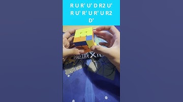 CFOP daily algorithm day 16 - Gd - Perm #rubikscube #cfopmethod