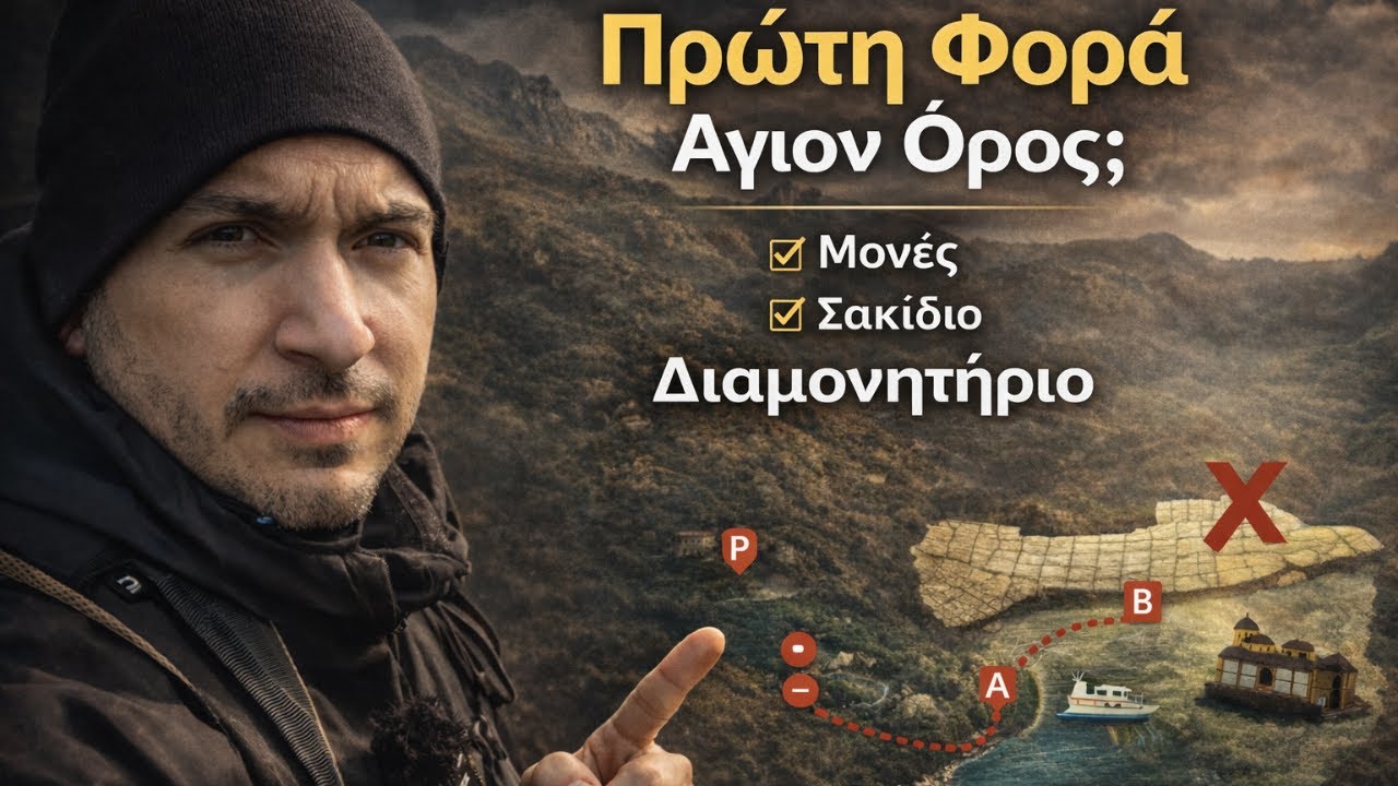 Πρώτη Φορά στο Άγιον Όρος: Διαμονητήριο, Φιλοξενία, Διαδρομές | Πλήρης Οδηγός