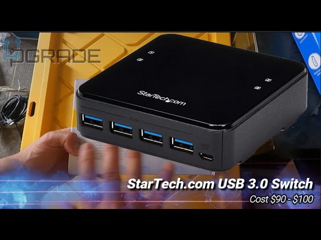 US3310 - 2-Port USB-C Gen 1 KVM Switch / Dock with Power Pass-through