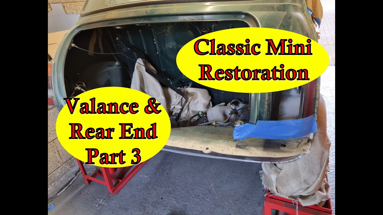 Classic Mini Restoration, Ed Valance and Rear End Part 3 - YouTube