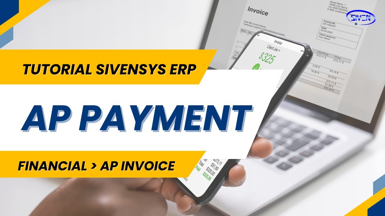Tutorial Financial - AP Invoice - AP Payment - YouTube
