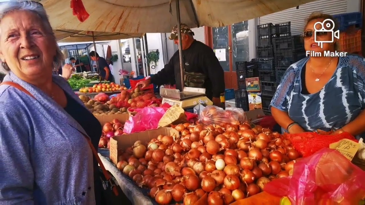 KILKIS GRIECHENLAND 8.10.22 MARKTTAG