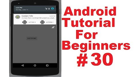 Android Tutorial for Beginners 30 #  Action Bar (ActionBar) # Overflow Menu Items and Icons