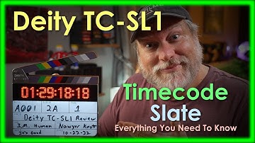 Say Goodbye to Post-Production Headaches with the Deity TC SL1 Timecode Smart Slate