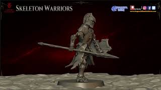 A Legion That Never Falls | Skeleton Warriors | Vampire & Undead Fantasy Miniatures