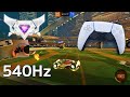 PS5 Controller ASMR 😴 Rocket League Ranked🏆 Satisfying 360 FPS 4K