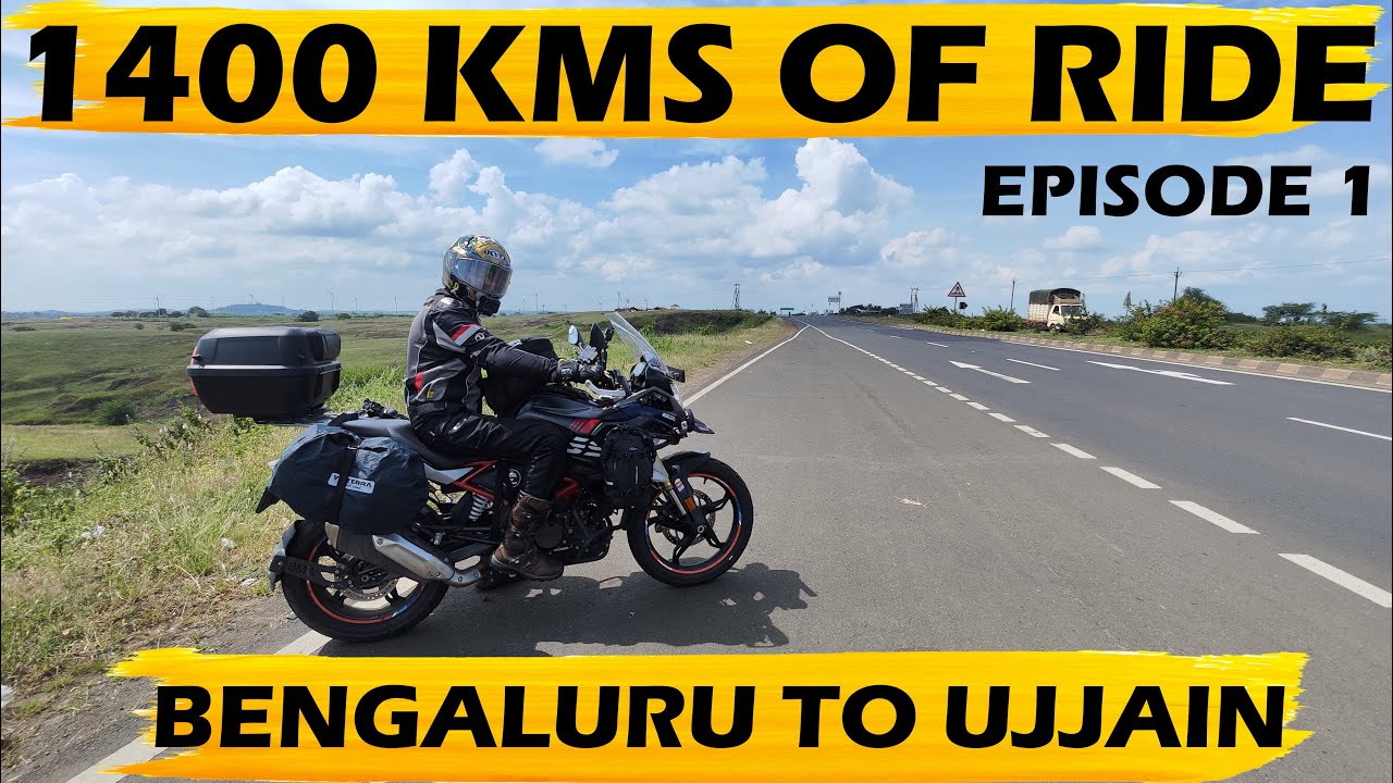 Bengaluru to Solapur | 16 Hours of Non-Stop Ride Through Thunderstorms! | Ujjain Trip Begins | EP 1