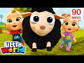 Chasing Baa Baa Black Sheep | Kids Songs &amp; Nursery Rhymes by Little World