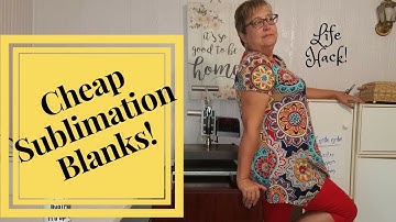 How t o make your own sublimation blank and save money