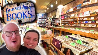 Visiting The Bruised Apple Books - Peekskill, NY -- 📼📚💿 and more!