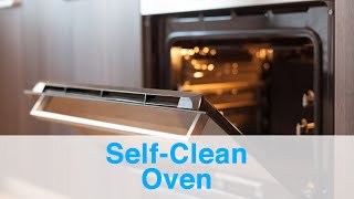 How long does it take for an oven to self-clean?