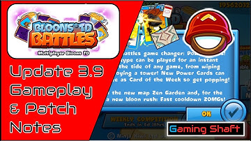 Bloons TD Battles - Update 3.9 Patch Notes & Gameplay :D