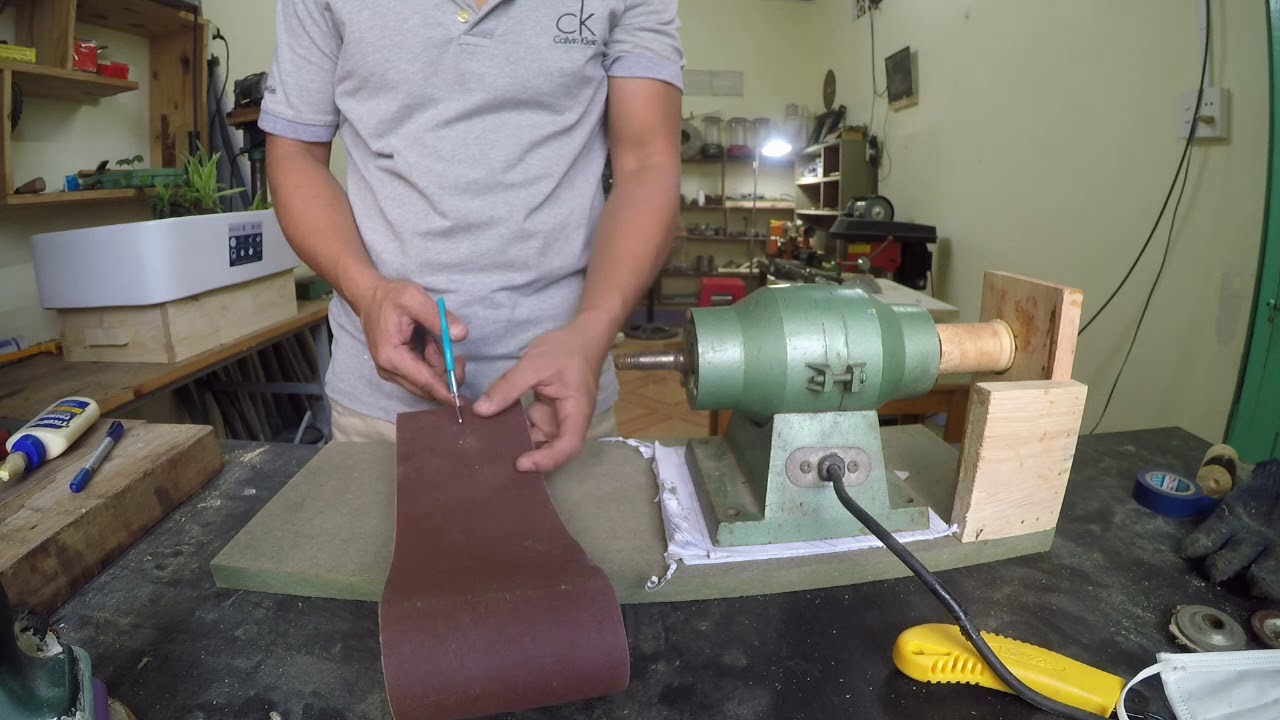Homemade belt grinder YouTube