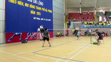 Khai mạc Giải cầu lông thiếu niên - nhi đồng TP Hải Phòng năm 2025